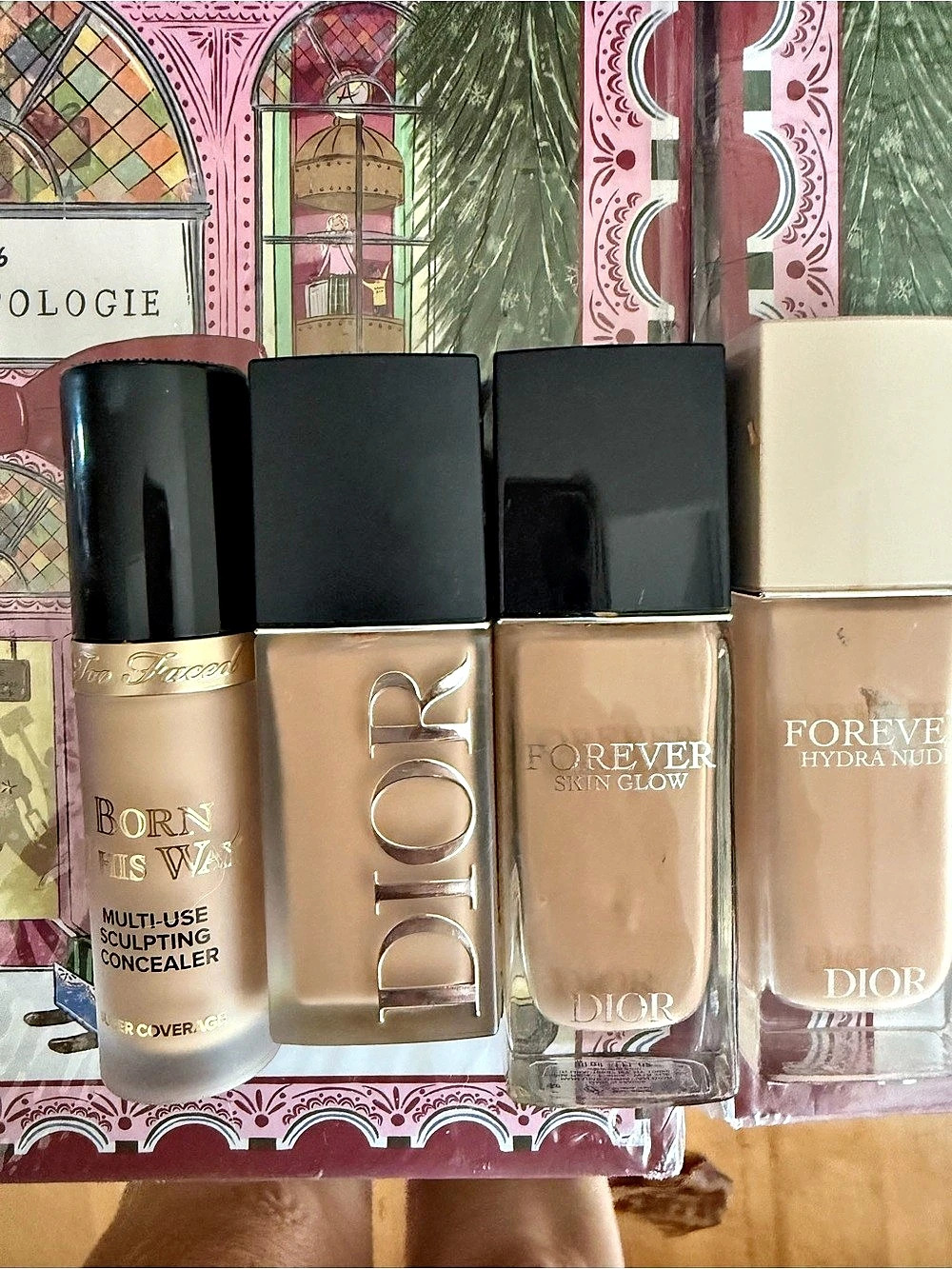 Dior Forever Skin Glow Foundation x3